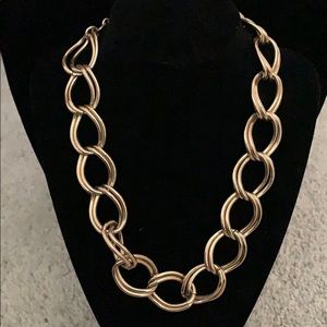 Kenneth Cole Gold Tone Chunky Link Necklace